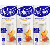 Optimel Langlekker drinkyoghurt perzik abrikoos