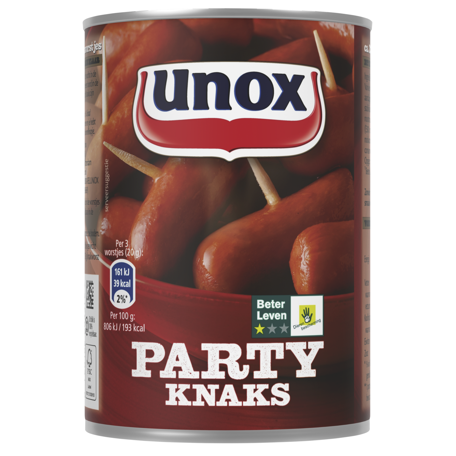 Unox Knakworst Party Bestellen Dekamarkt