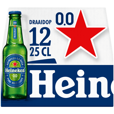 Heineken 0.0% mono pilsener twist-off