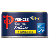 Princes Tonijnstukken in zonnebloemolie