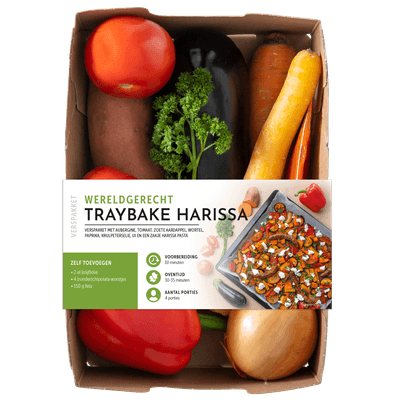 Fresh & easy Verspakket traybake harissa