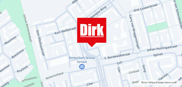 Winkel locatie
