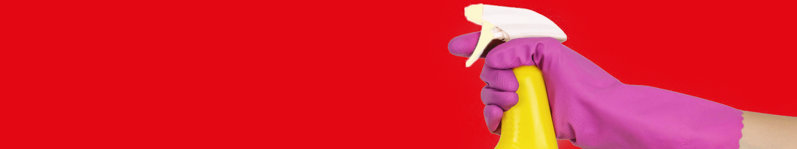 Banner schoonmaken