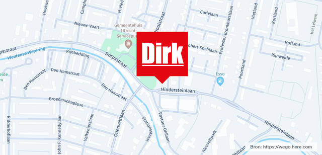 Winkel locatie