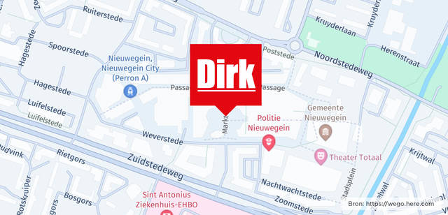 Winkel locatie