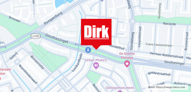 Winkel locatie