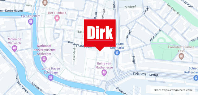 Winkel locatie