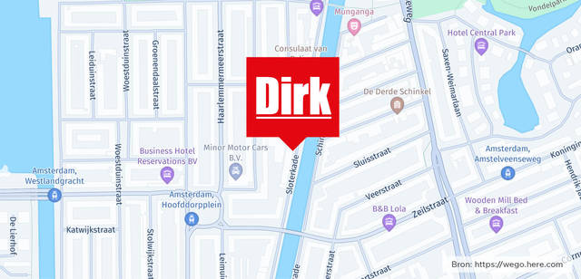 Winkel locatie