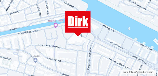 Winkel locatie