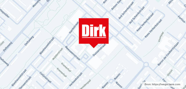 Winkel locatie