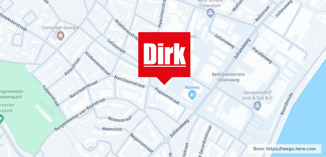 Winkel locatie
