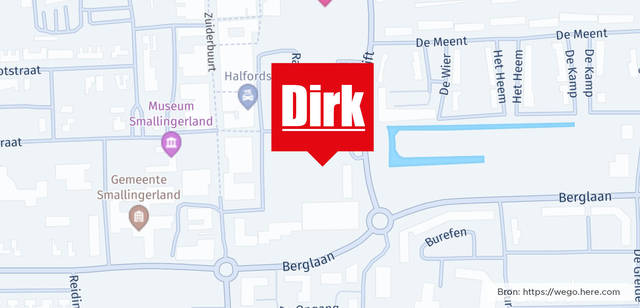 Winkel locatie