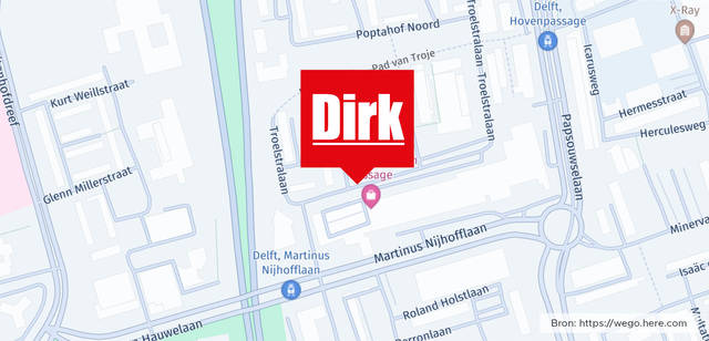 Winkel locatie