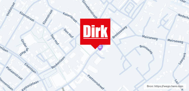 Winkel locatie