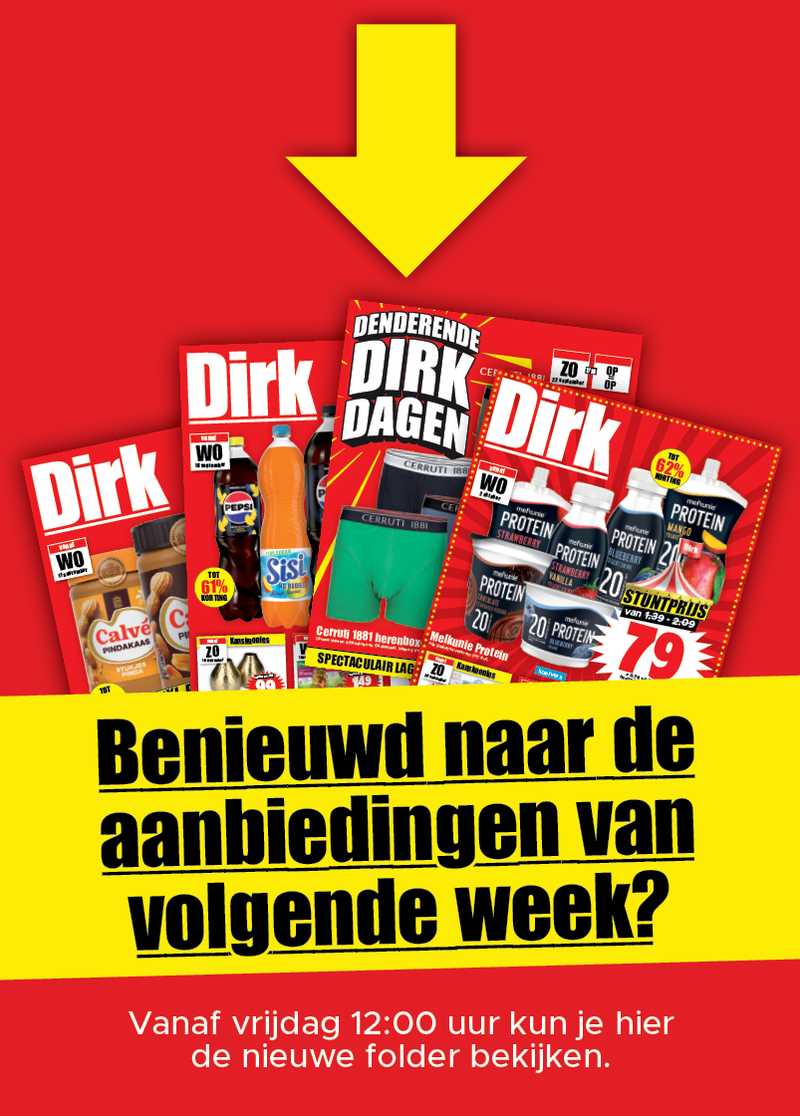 Bekijk de folder van volgende week