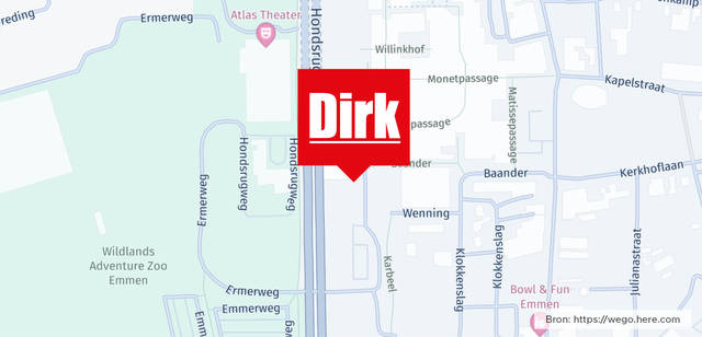 Winkel locatie