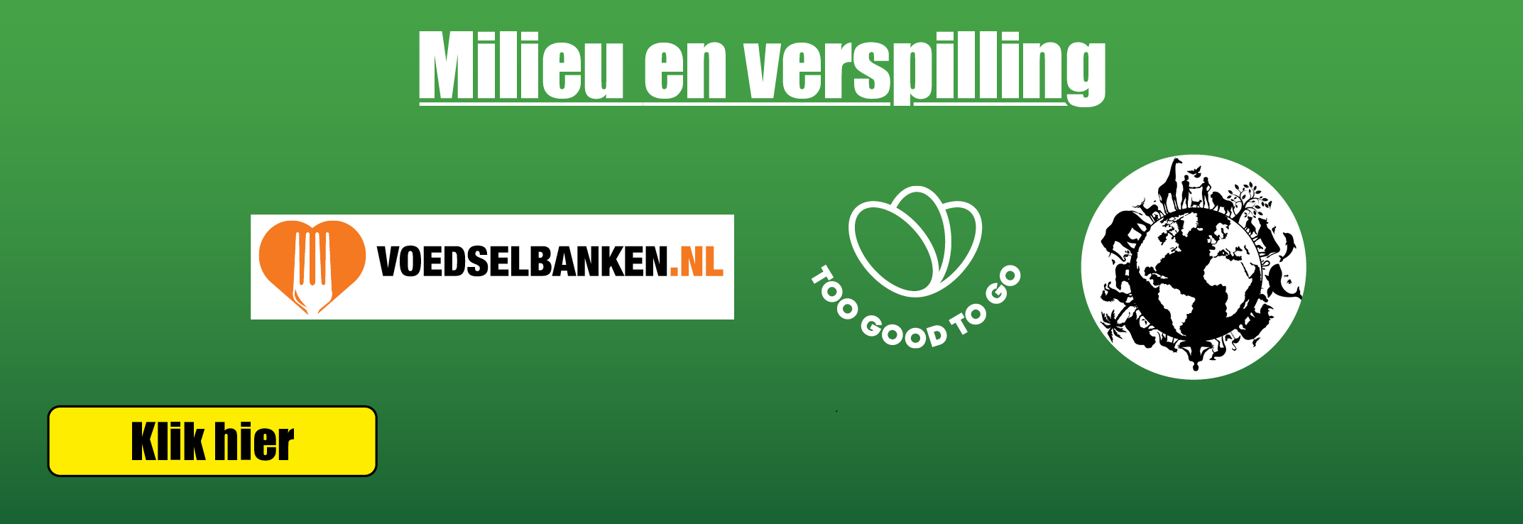 milieu en verspilling
