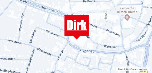 Winkel locatie