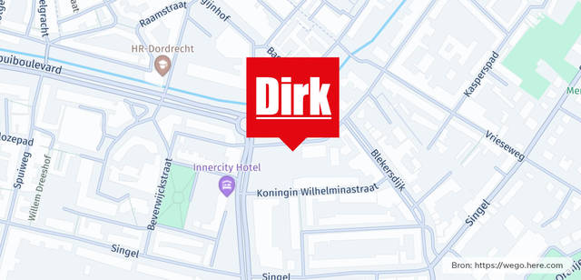 Winkel locatie