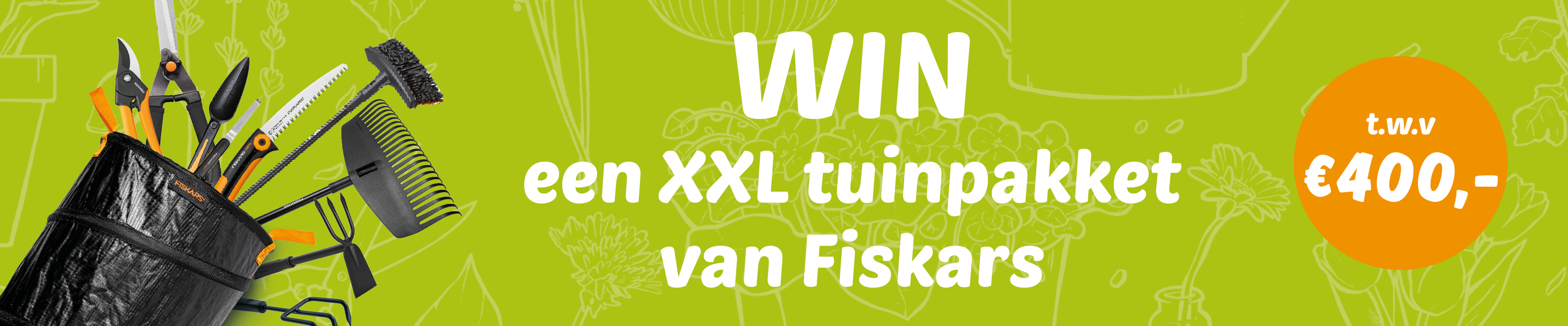 Winactie Fiskars