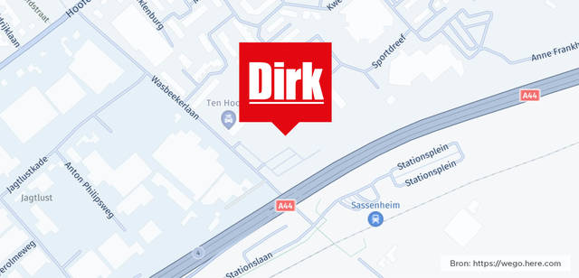 Winkel locatie