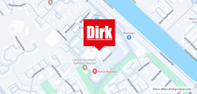 Winkel locatie