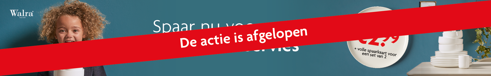 De actie is afgelopen