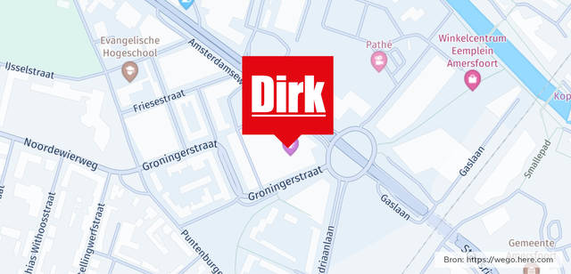 Winkel locatie