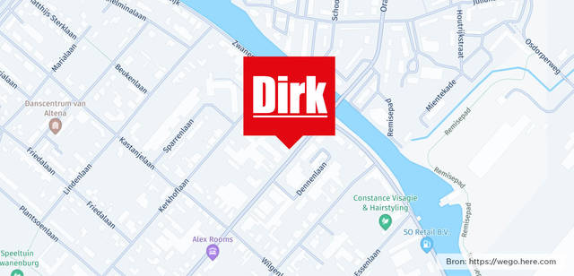 Winkel locatie