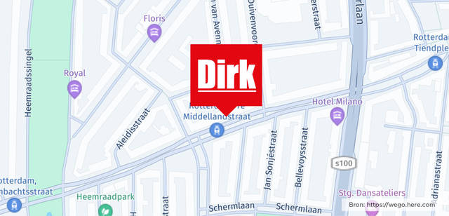 Winkel locatie