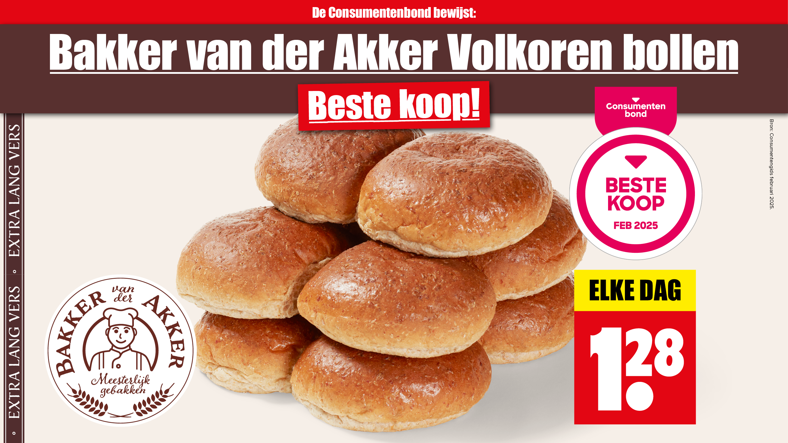 Volkoren bollen banner