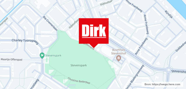 Winkel locatie