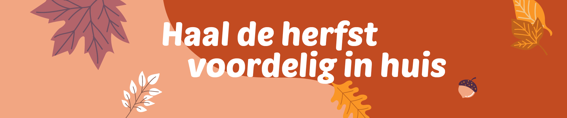 Haal de herfst voordelig in huis