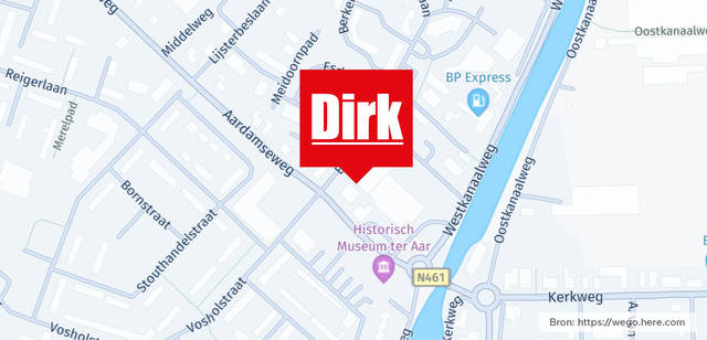 Winkel locatie