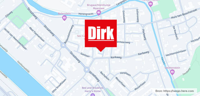 Winkel locatie