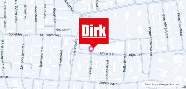 Winkel locatie