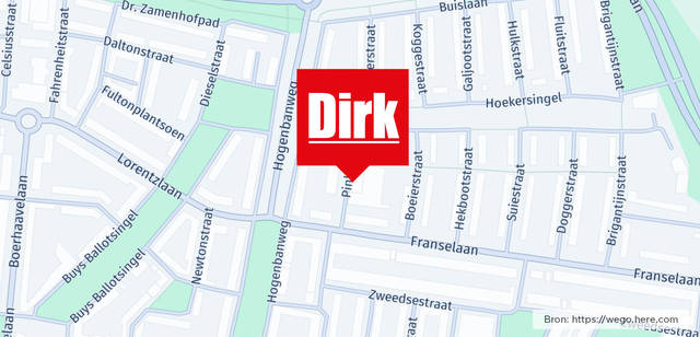 Winkel locatie