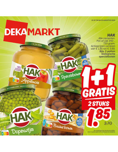 Folder volgende week