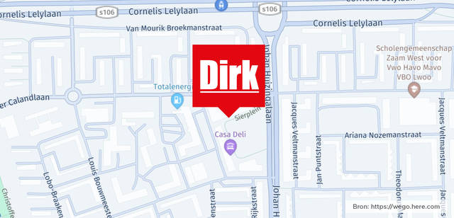 Winkel locatie