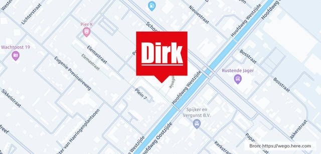 Winkel locatie