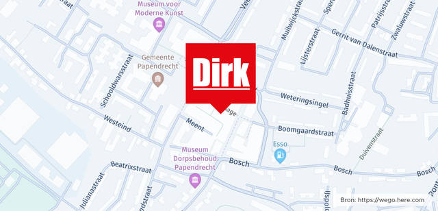 Winkel locatie