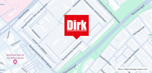 Winkel locatie