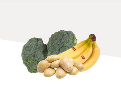 Aardappelen, groente en fruit