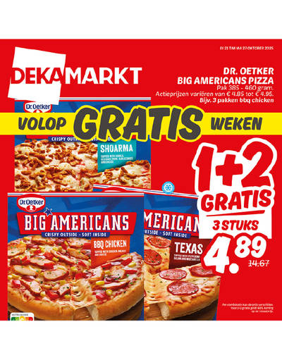 Folder volgende week