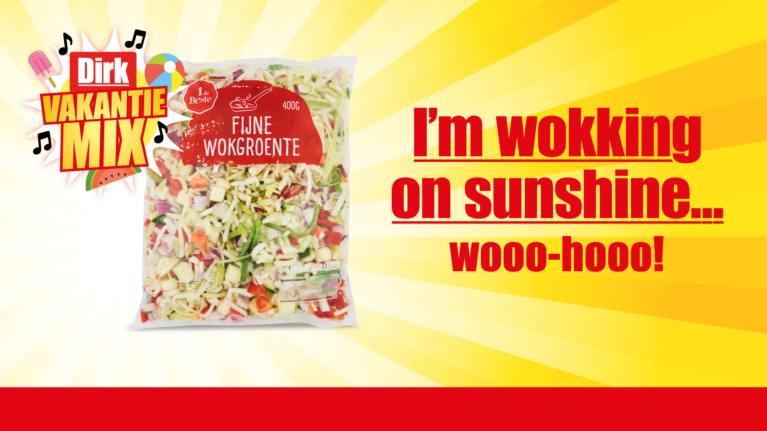 Wokking on sunshine banner