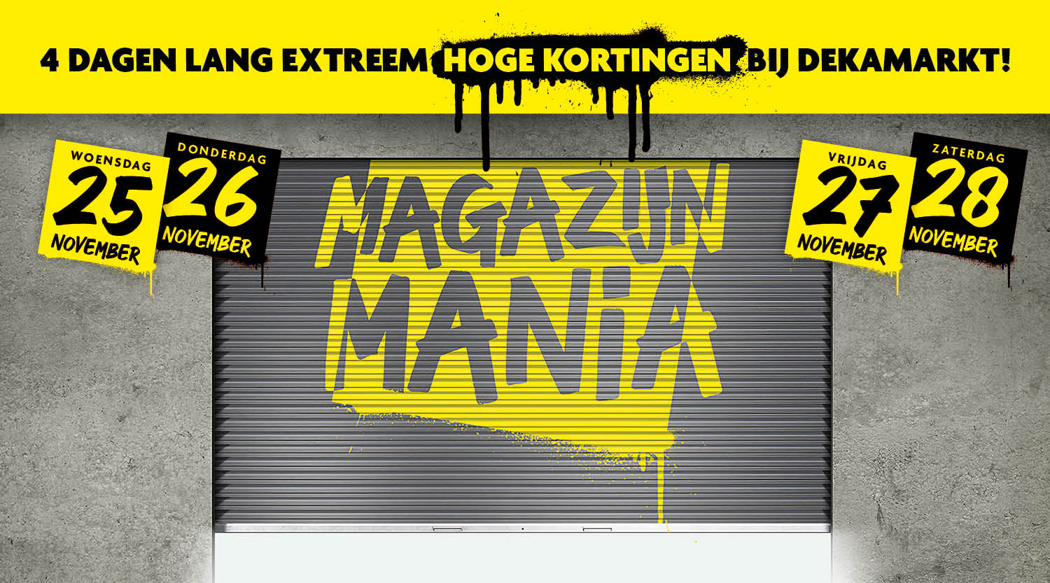 Extreem hoge kortingen Extreem hoge kortingen