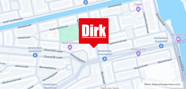 Winkel locatie