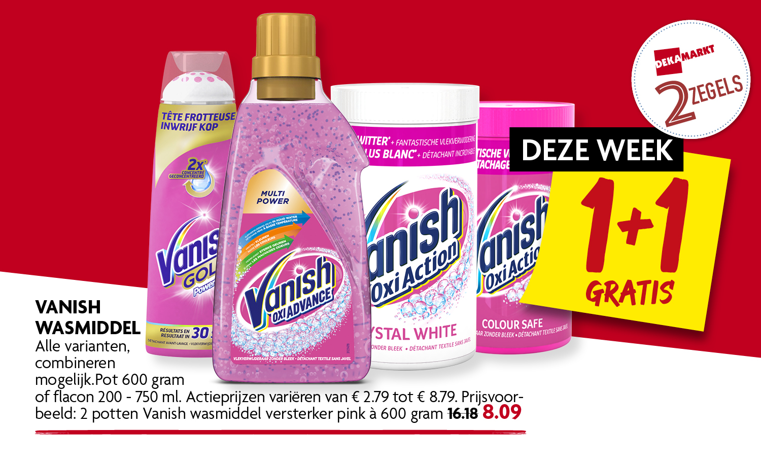 Vanish wasmiddel Vanish wasmiddel