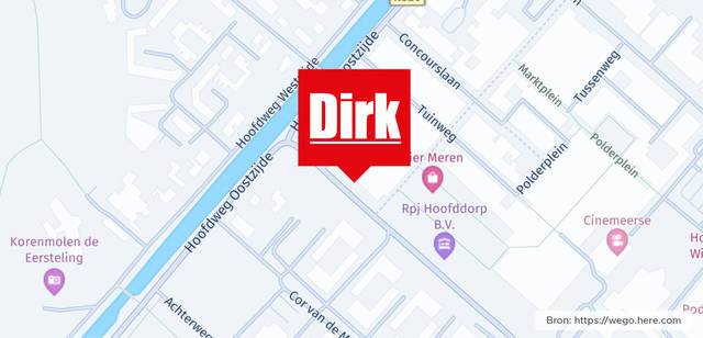 Winkel locatie