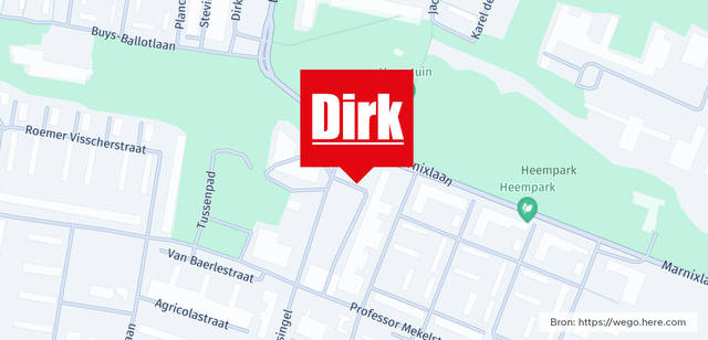 Winkel locatie
